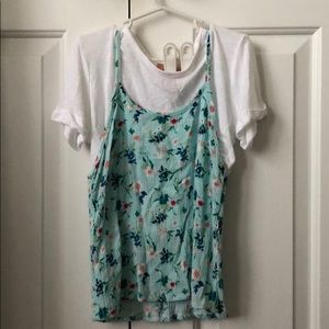 Girls Floral Shirt (M)
